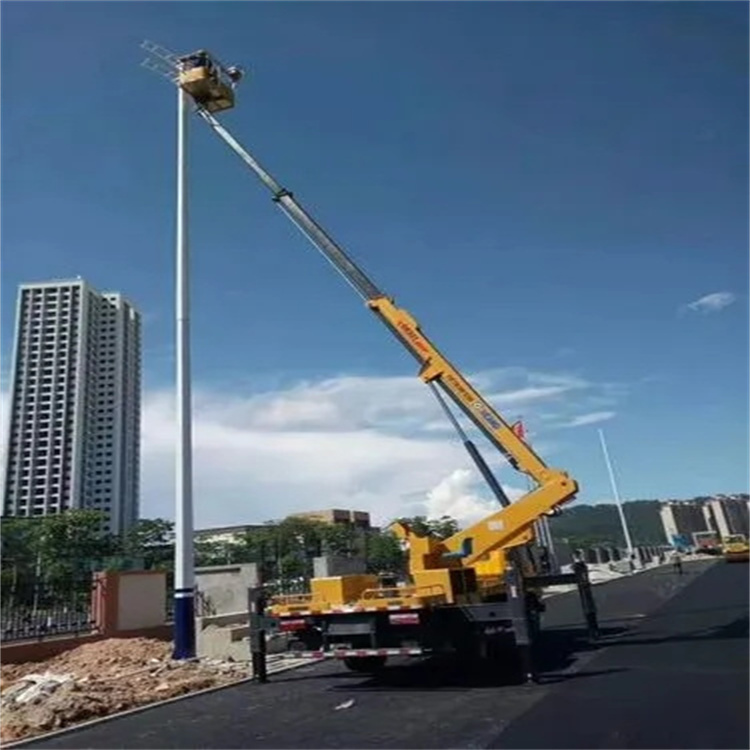 东平维修路灯的曲臂升降车出租